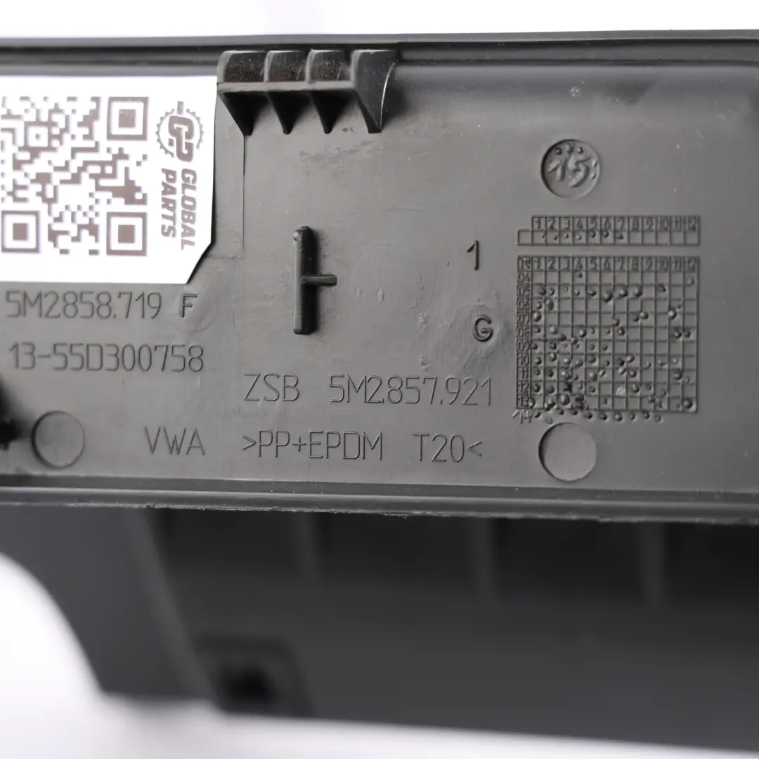 Volkswagen Tiguan 5N Mk1 Dashboard Dash Storage Tray Driver's Side - SKU RHD-5M2857921G - Part number 5M2857921G