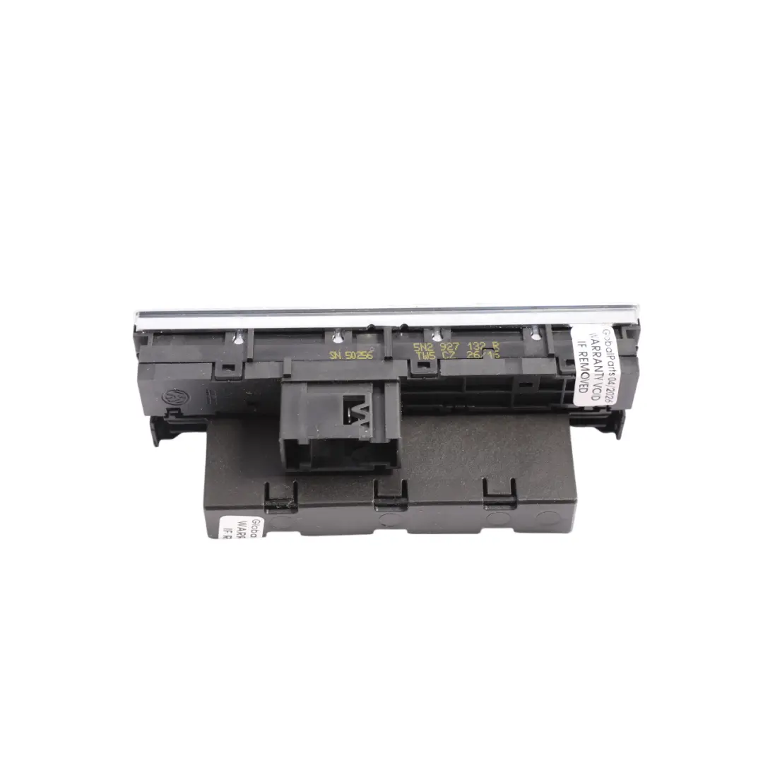 Parking Sensor Auto Stop Start Switch Panel to Volkswagen Tiguan 5N with Part number 5N2927132R Volkswagen Tiguan 5N Parking Sensor Auto Stop Start Switch Panel - SKU RHD-5N2927132R - Part number 5N2927132R