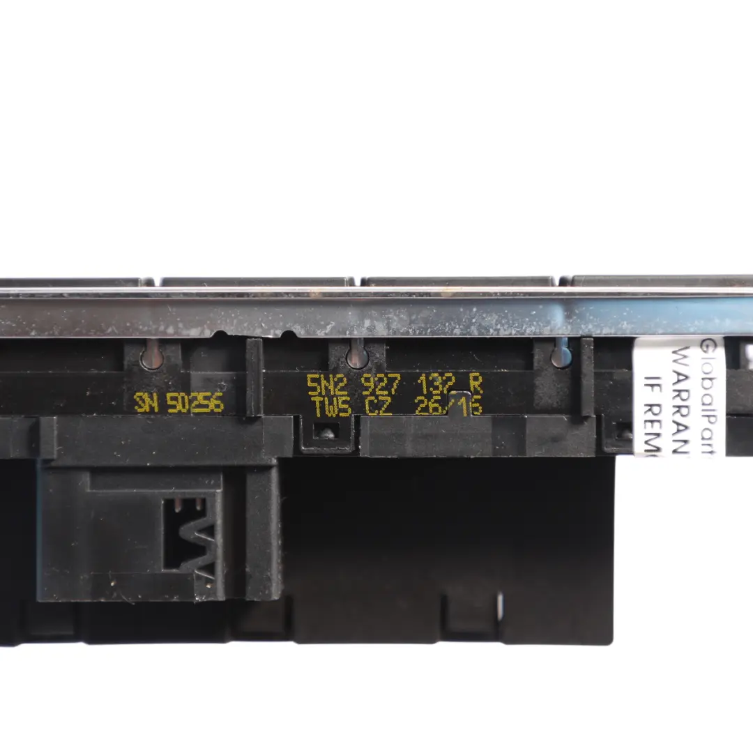 Parking Sensor Auto Stop Start Switch Panel to Volkswagen Tiguan 5N with Part number 5N2927132R Volkswagen Tiguan 5N Parking Sensor Auto Stop Start Switch Panel - SKU RHD-5N2927132R - Part number 5N2927132R