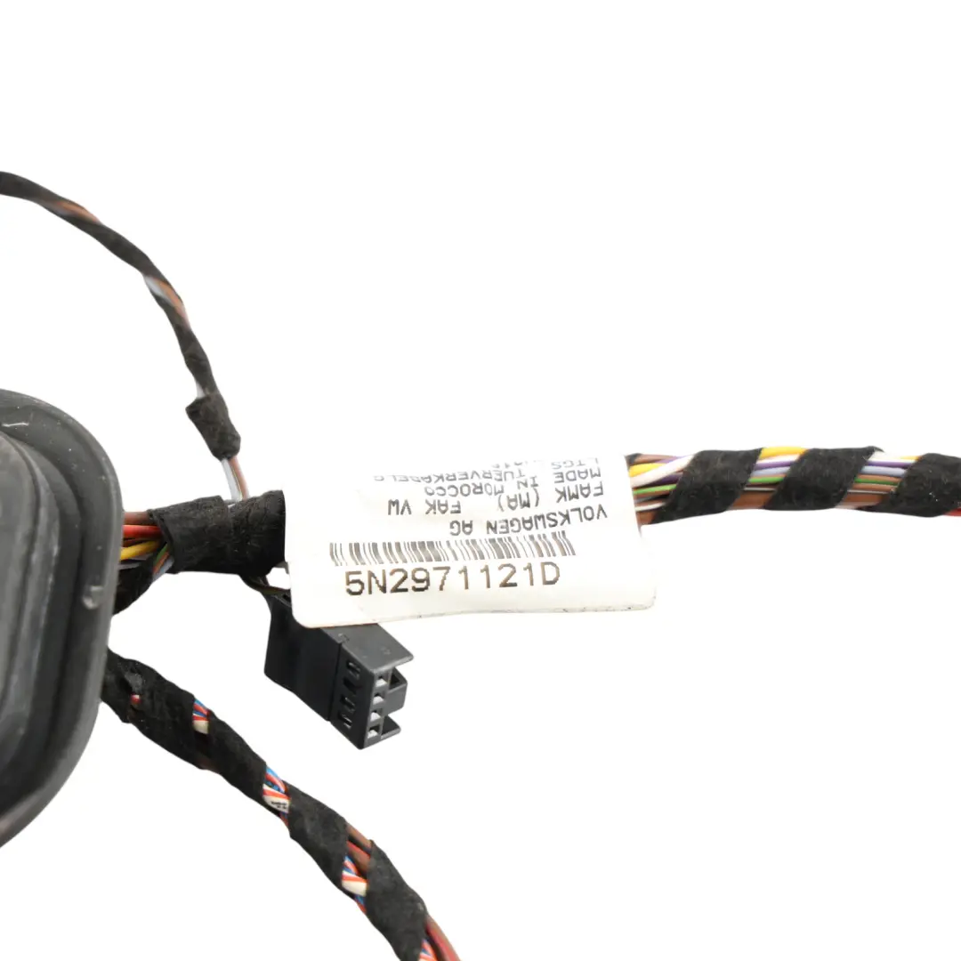 Volkswagen VW Tiguan 5N Door Wiring Harness Cable Loom Front Left N/S - SKU RHD-5N2971121D - Part number 5N2971121D