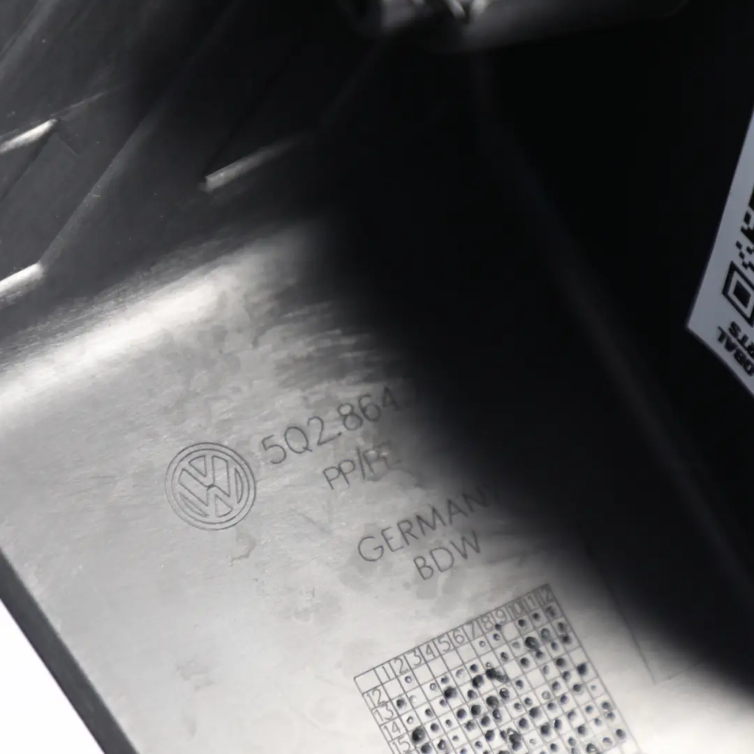 Skoda Octavia 5E VW Golf 5G Passat 3G Front Foot Rest Pad Cover - SKU RHD-5Q2864778A - Part number 5Q2864778A