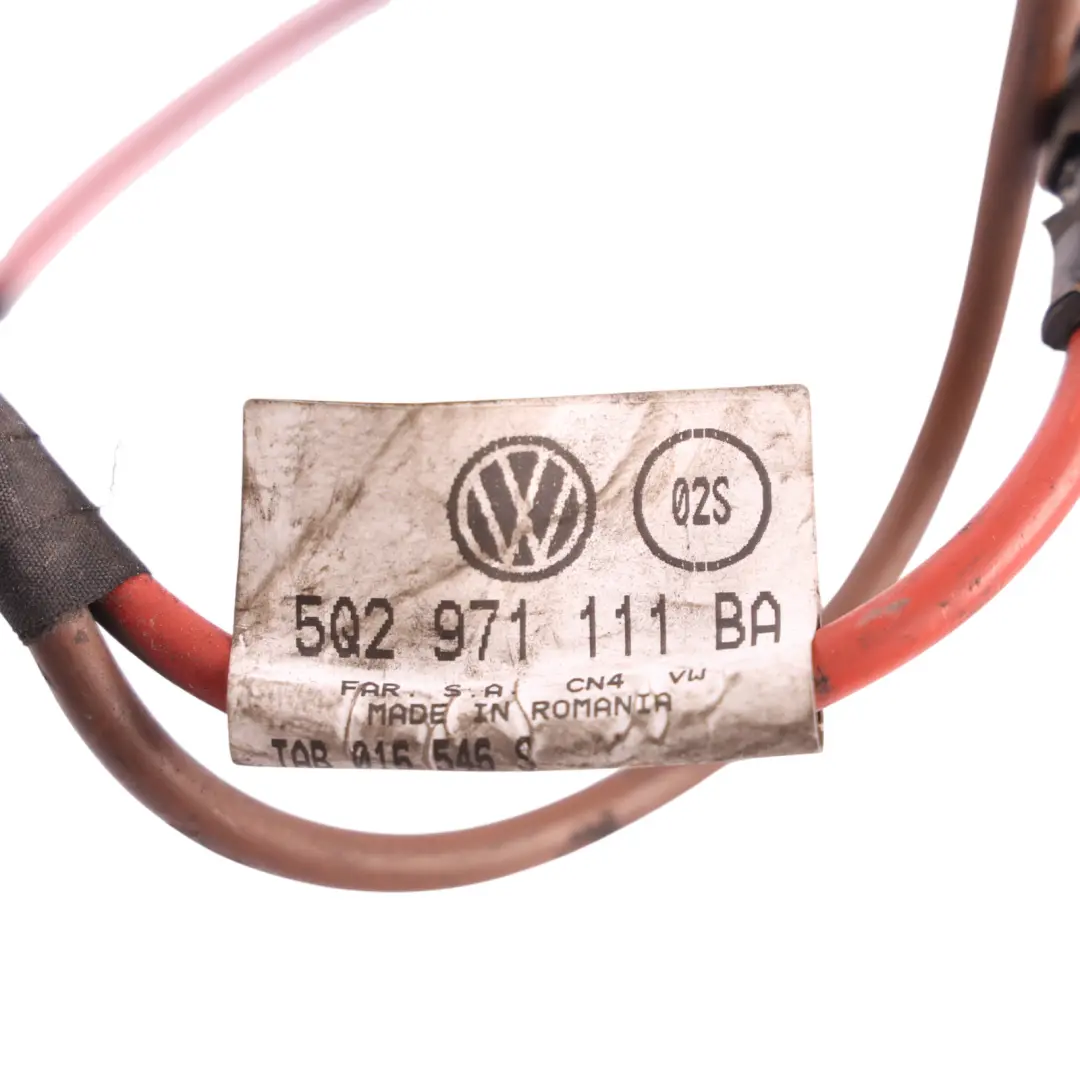 Seat Leon Mk3 5F Power Steering Rack Wiring Harness Loom Cable - SKU RHD-5Q2971111BA - Part number 5Q2971111BA