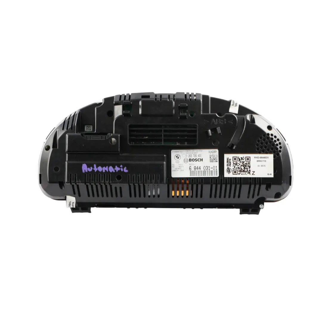 Instrument Cluster Speedometer Speedo Diesel Automatic to BMW F10 LCI with Part number 6844031 BMW F10 LCI Instrument Cluster Speedometer Speedo Diesel Automatic - SKU RHD-6844031 - Part number 6844031