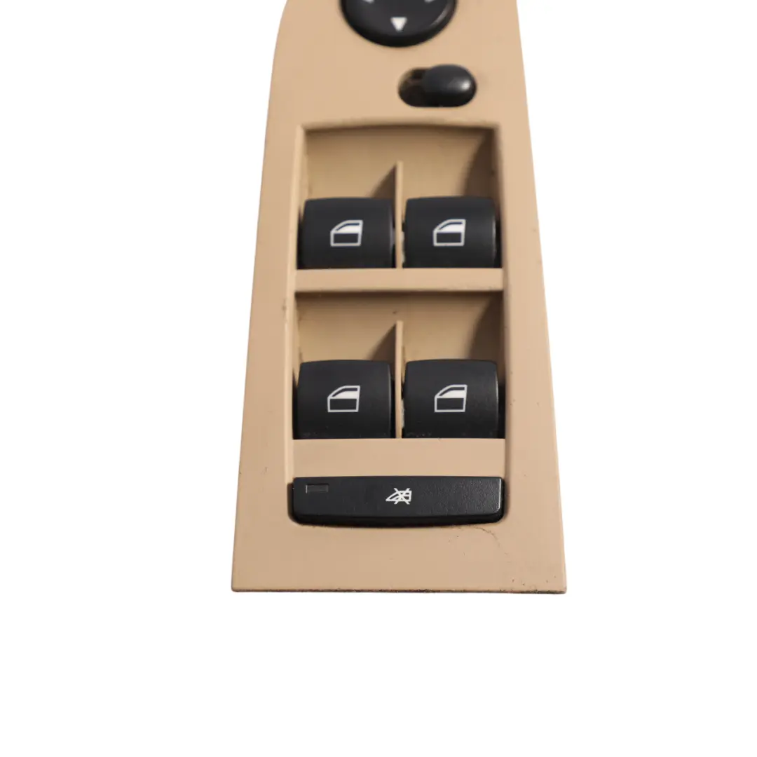 BMW E90 E91 Switch Window Lifter Driver's Side Right O/S Beige - SKU RHD-9155506-1 - Part number 9155506