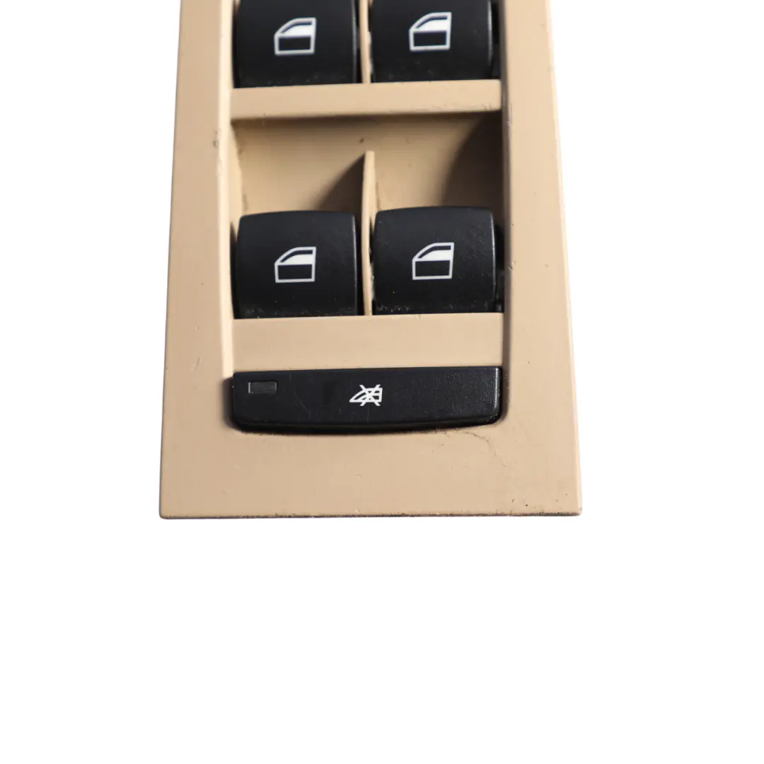 BMW E90 E91 Switch Window Lifter Driver's Side Right O/S Beige - SKU RHD-9155506-1 - Part number 9155506