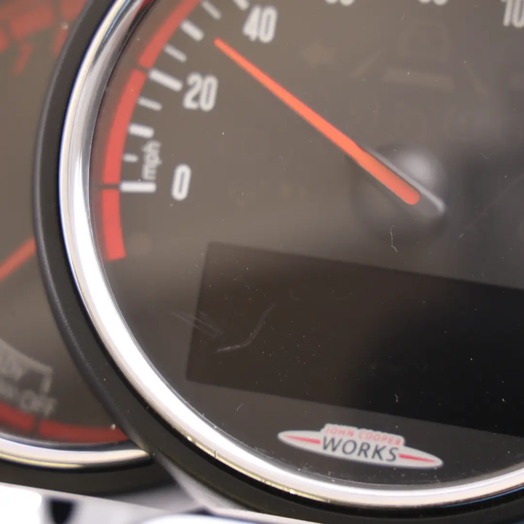 Speedometer Speedo Clock Instrument Cluster Automatic to Mini F55 F56 JCW with Part number 6992648 Mini F55 F56 JCW Speedometer Speedo Clock Instrument Cluster Automatic - SKU RHD-6992648 - Part number 6992648