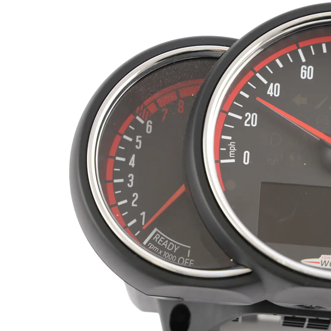 Speedometer Speedo Clock Instrument Cluster Automatic to Mini F55 F56 JCW with Part number 6992648 Mini F55 F56 JCW Speedometer Speedo Clock Instrument Cluster Automatic - SKU RHD-6992648 - Part number 6992648