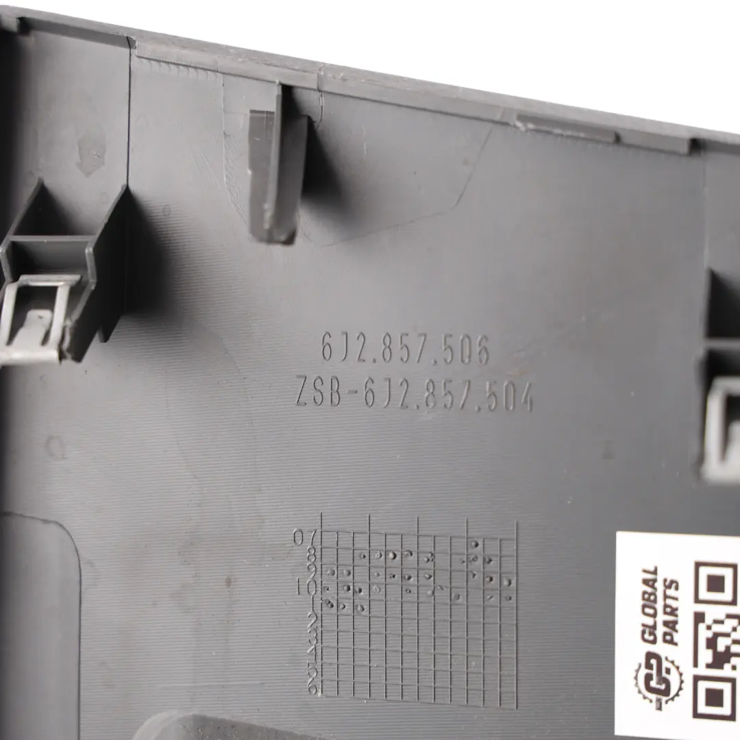 Mk4 6J Lower Under Steering Wheel Trim Panel Grey to Seat Ibiza with Part number 6J2857504 Seat Ibiza Mk4 6J Lower Under Steering Wheel Trim Panel Grey - SKU RHD-6J2857504 - Part number 6J2857504