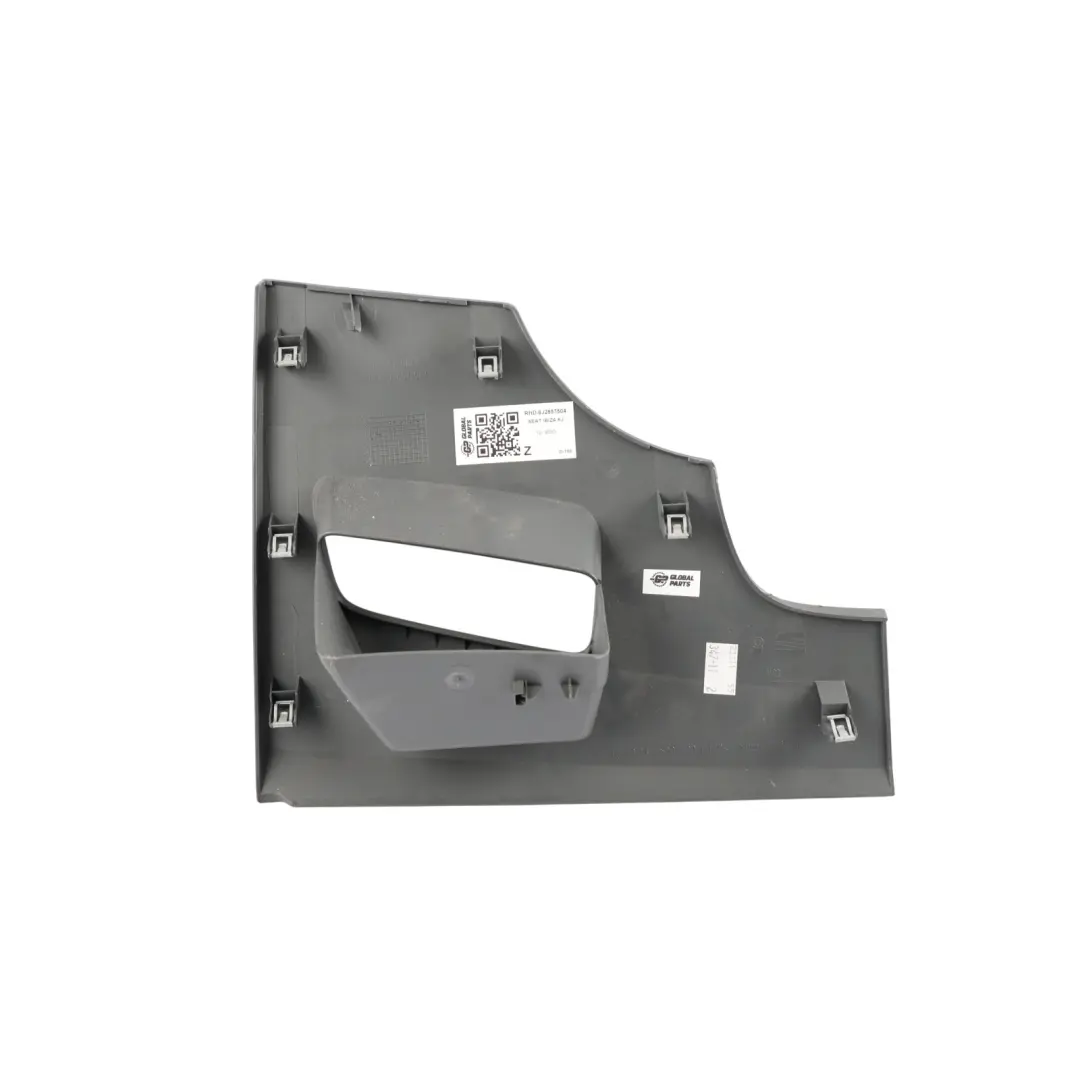 Seat Ibiza Mk4 6J Lower Under Steering Wheel Trim Panel Grey - SKU RHD-6J2857504 - Part number 6J2857504