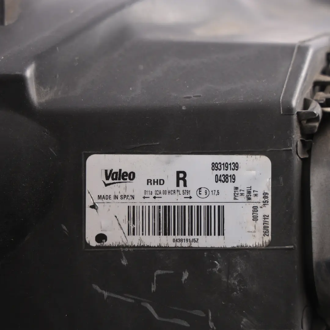 Seat Ibiza 6J Halogen Headlamp Headlight Front Right O/S - SKU RHD-6J2941006D - Part number 6J2941006D