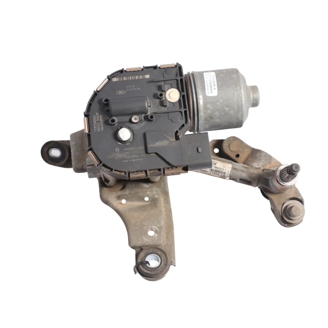 Ford Galaxy Mk2 Front Windscreen Wiper Motor Unit Left N/S Side 6M21-17504-CB