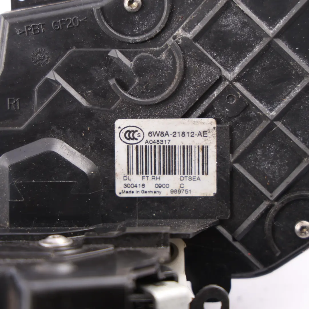 Range Rover Sport L320 Door Lock Assembly Front Right O/S - SKU RHD-6W8A-21812-AE - Part number 6W8A-21812-AE