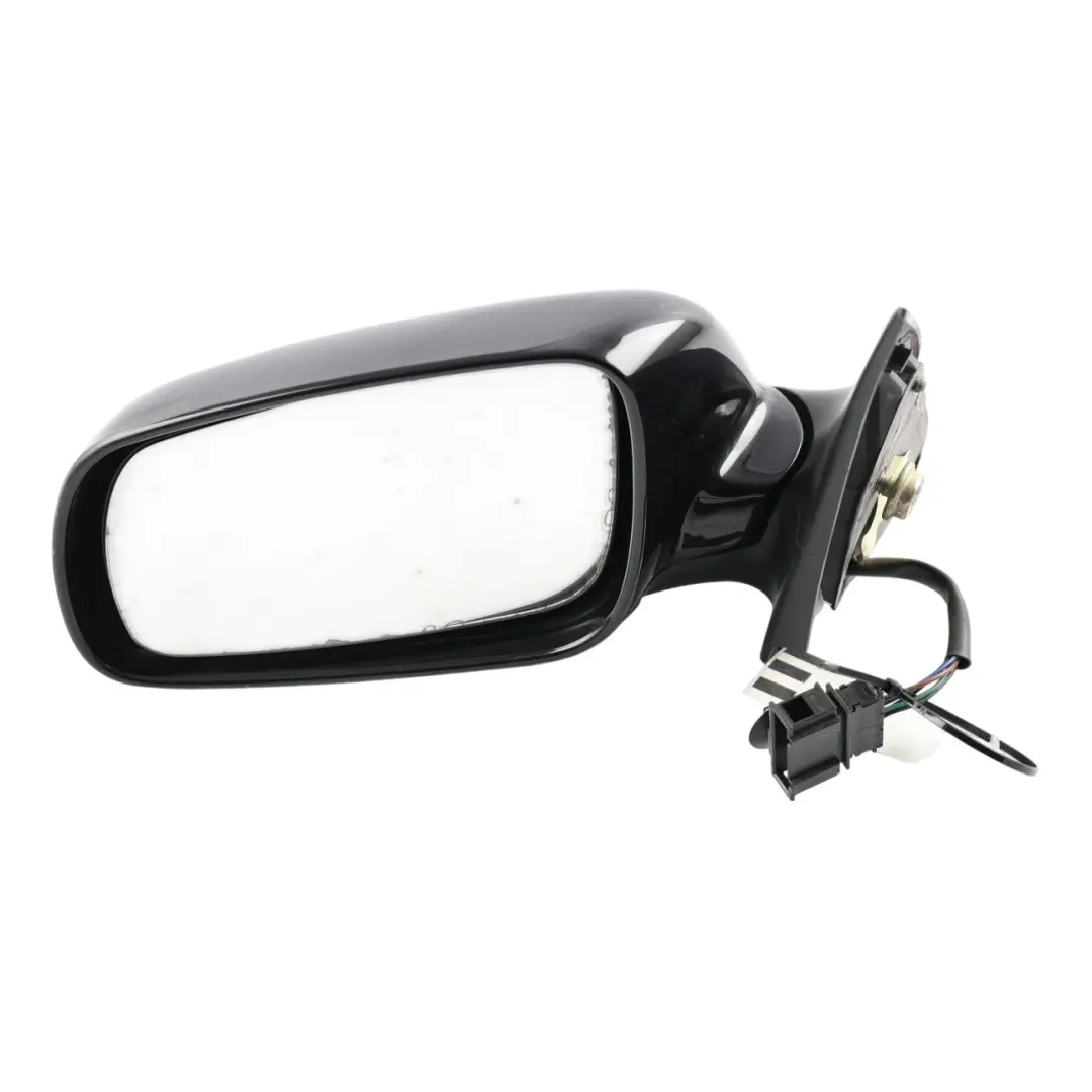 Skoda Fabia RS 6Y Wing Mirror Heated Electric Left N/S Black Magic Pearl - F9R - SKU RHD-6Y2857501BG-BMA - Part number 6Y2857501BG