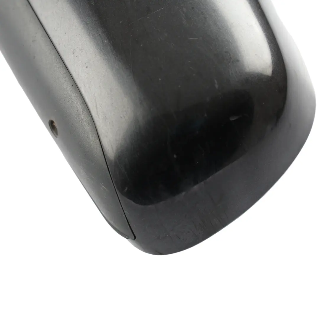 Skoda Fabia RS 6Y Wing Mirror Heated Electric Left N/S Black Magic Pearl - F9R - SKU RHD-6Y2857501BG-BMA - Part number 6Y2857501BG