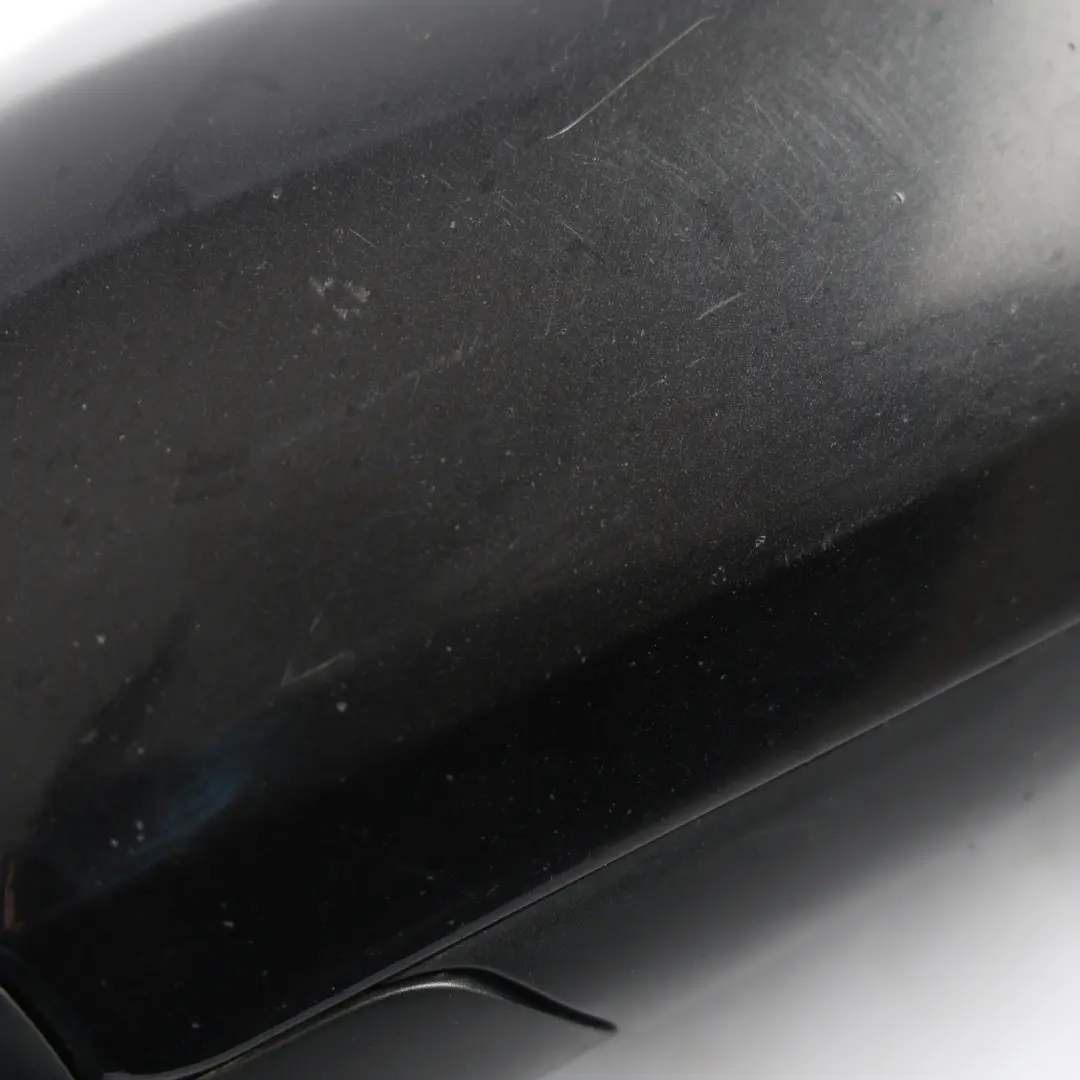 Skoda Fabia RS 6Y Wing Mirror Heated Electric Left N/S Black Magic Pearl - F9R - SKU RHD-6Y2857501BG-BMA - Part number 6Y2857501BG