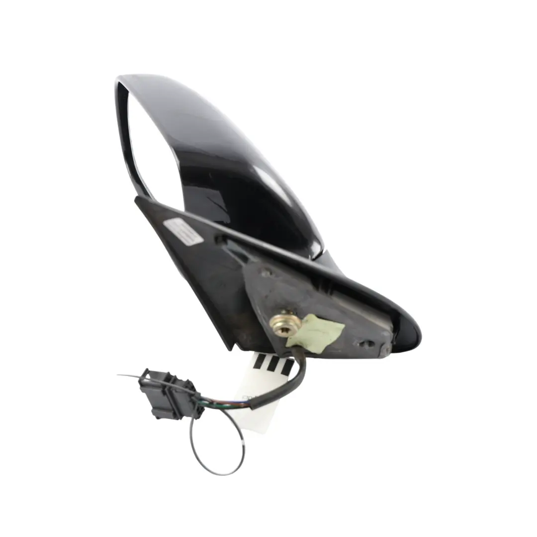 Skoda Fabia RS 6Y Wing Mirror Heated Electric Left N/S Black Magic Pearl - F9R - SKU RHD-6Y2857501BG-BMA - Part number 6Y2857501BG