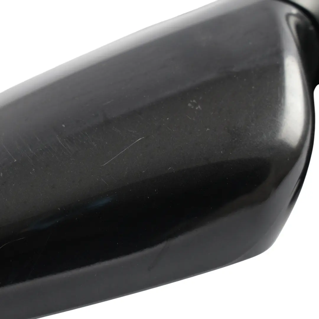 Skoda Fabia RS 6Y Wing Mirror Heated Electric Left N/S Black Magic Pearl - F9R - SKU RHD-6Y2857501BG-BMA - Part number 6Y2857501BG