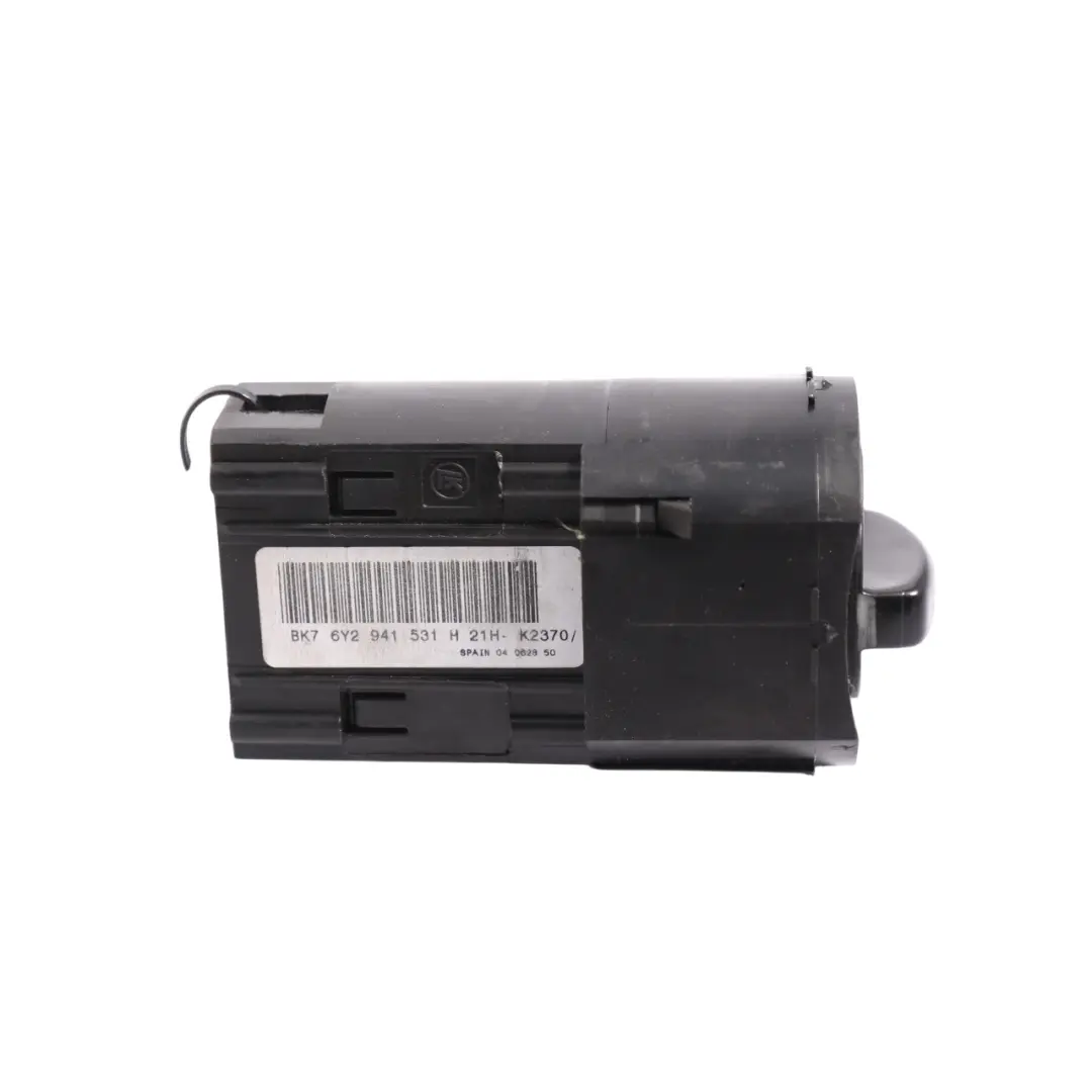 Skoda Fabia Mk1 6Y Headlight Control Switch Panel - SKU RHD-6Y2941531H - Part number 6Y2941531H