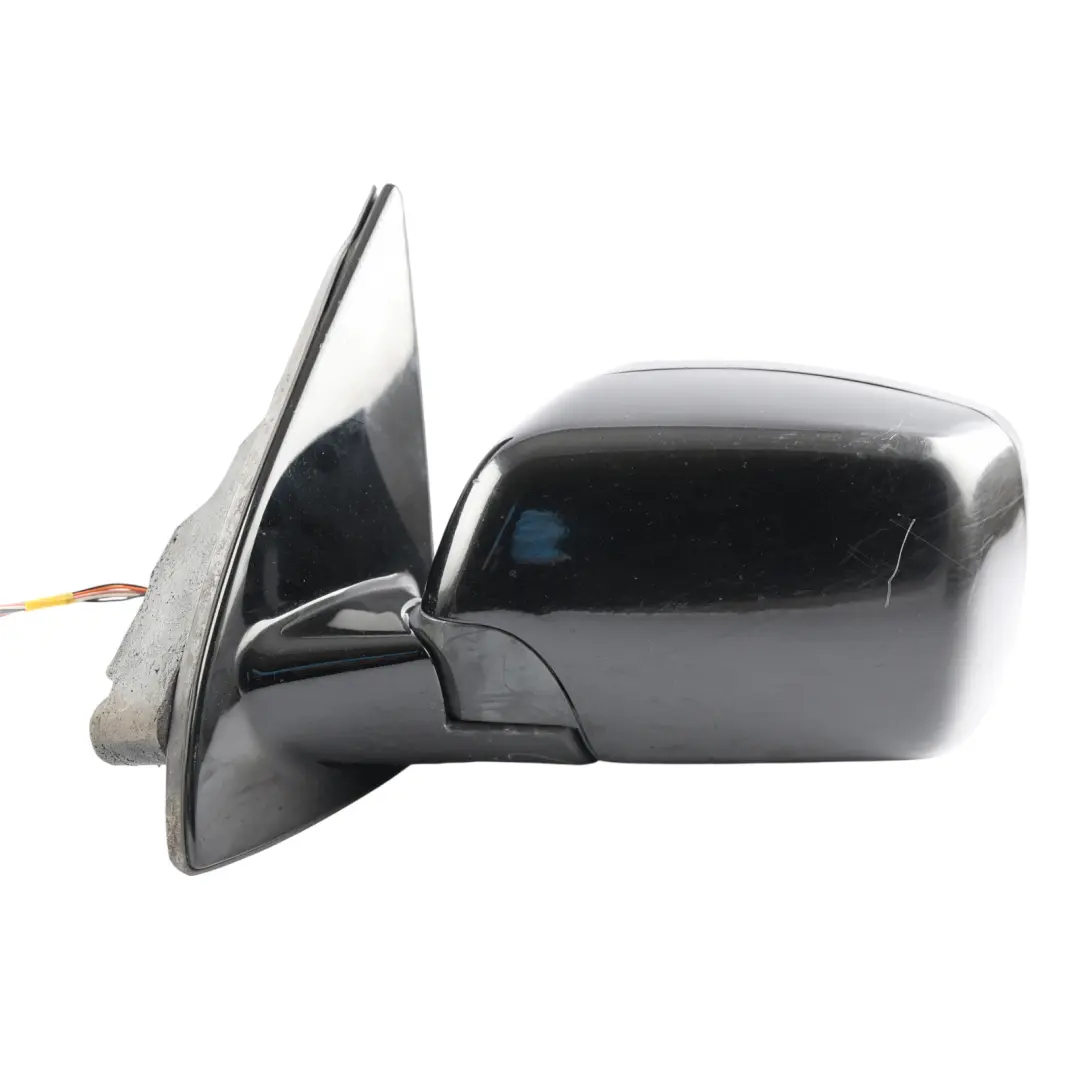 High Gloss Left Door Wing Mirror N/S Black Sapphire to BMW X5 Series E53 M Sport with Part number 7039915 BMW X5 Series E53 M Sport High Gloss Left Door Wing Mirror N/S Black Sapphire - SKU rhd-7039915-BS - Part number 7039915