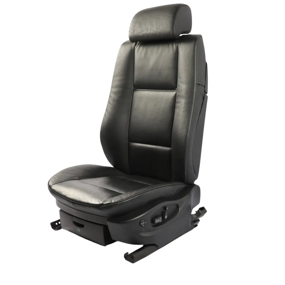  Front Seat BMW X5 E53 Comfort Heated Black Leather Dakota Left N/S with Memory - SKU RHD-7077553-1 - Part number 7077553