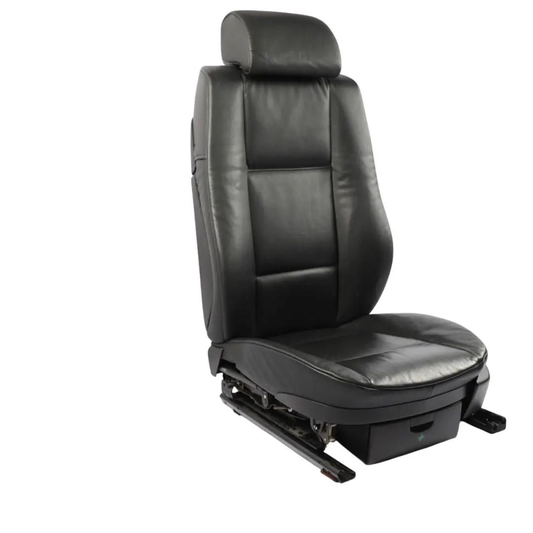 Front Seat BMW X5 E53 Comfort Heated Black Leather Dakota Left N/S with Memory to with Part number 7077553 Front Seat BMW X5 E53 Comfort Heated Black Leather Dakota Left N/S with Memory - SKU RHD-7077553-1 - Part number 7077553