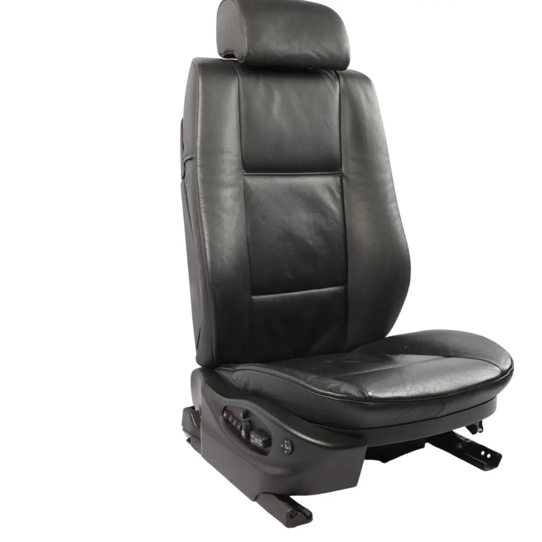 Front Seat BMW X5 E53 Comfort Heated Black Leather Dakota Right O/S with Memory to with Part number 7077553 Front Seat BMW X5 E53 Comfort Heated Black Leather Dakota Right O/S with Memory - SKU RHD-7077553-2 - Part number 7077553