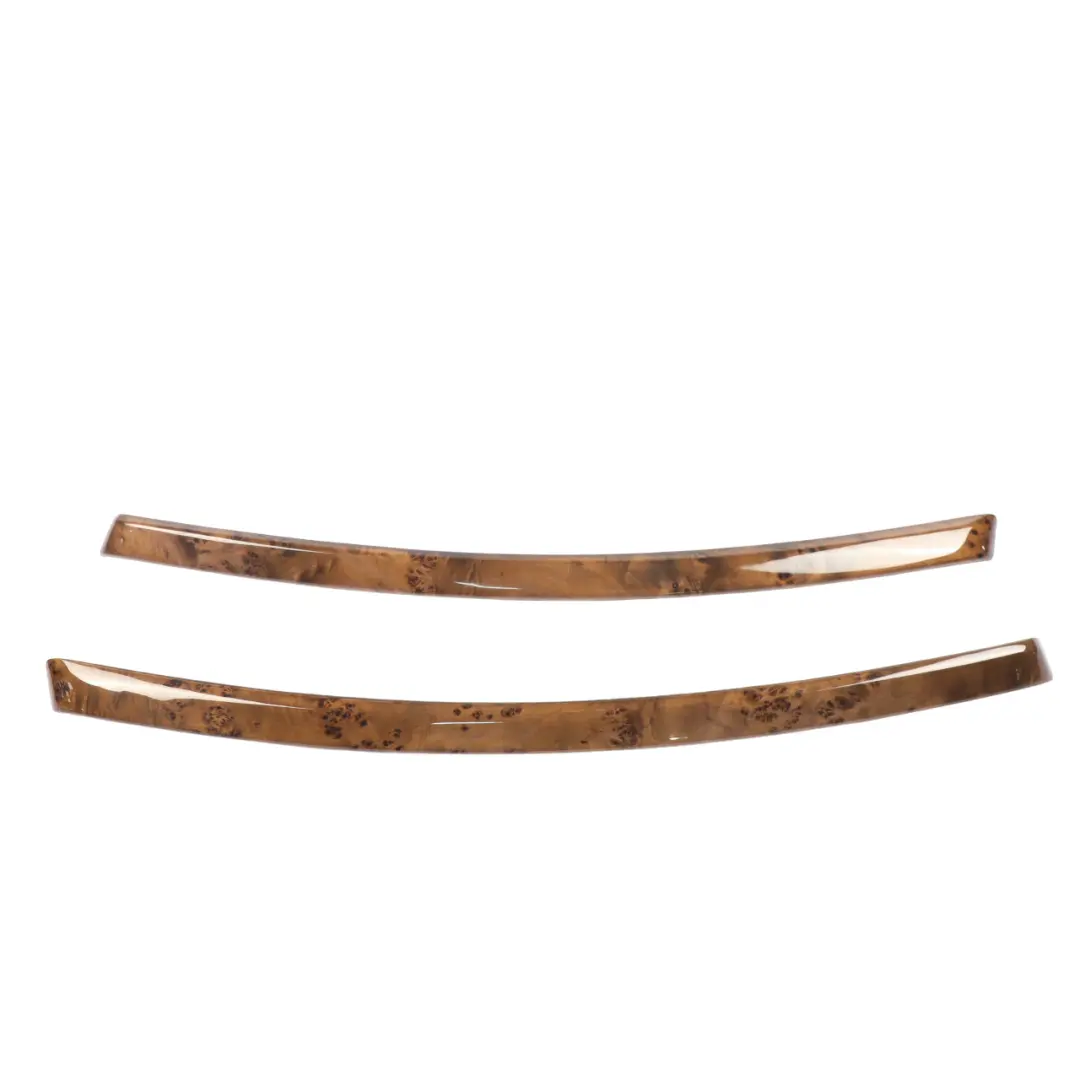  Dashboard Interior Trim BMW E90 Dash Ashtray Strip Cover Set Burr Nutwood Wood - SKU RHD-7132852-3 - Part number 7137485