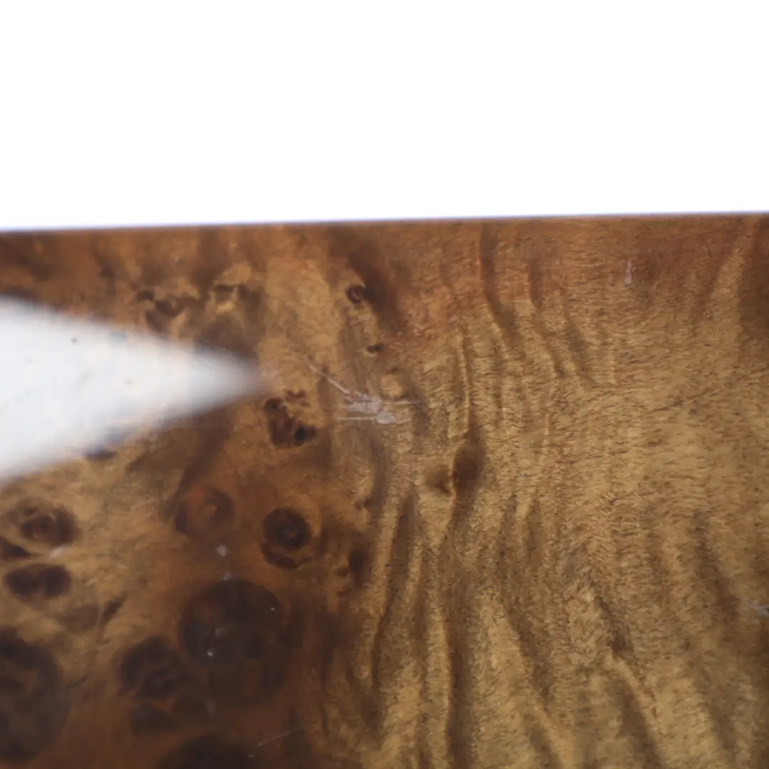  Dashboard Interior Trim BMW E90 Dash Ashtray Strip Cover Set Burr Nutwood Wood - SKU RHD-7132852-3 - Part number 7137485