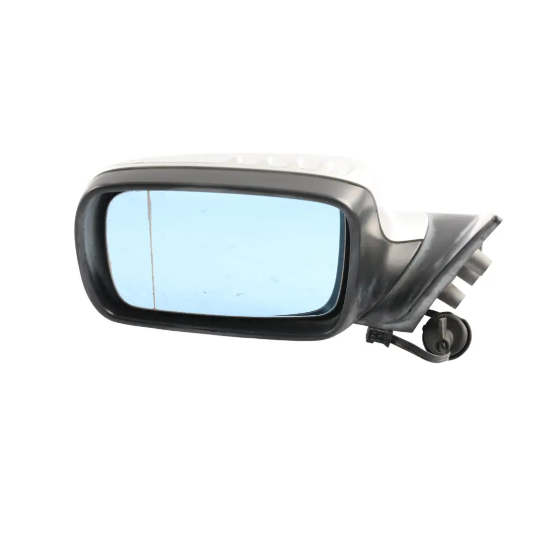 BMW E46 Side View Outer Wing Mirror Memory Titansilber Metallic - 354 - SKU RHD-7153135-TS - Part number 7153135