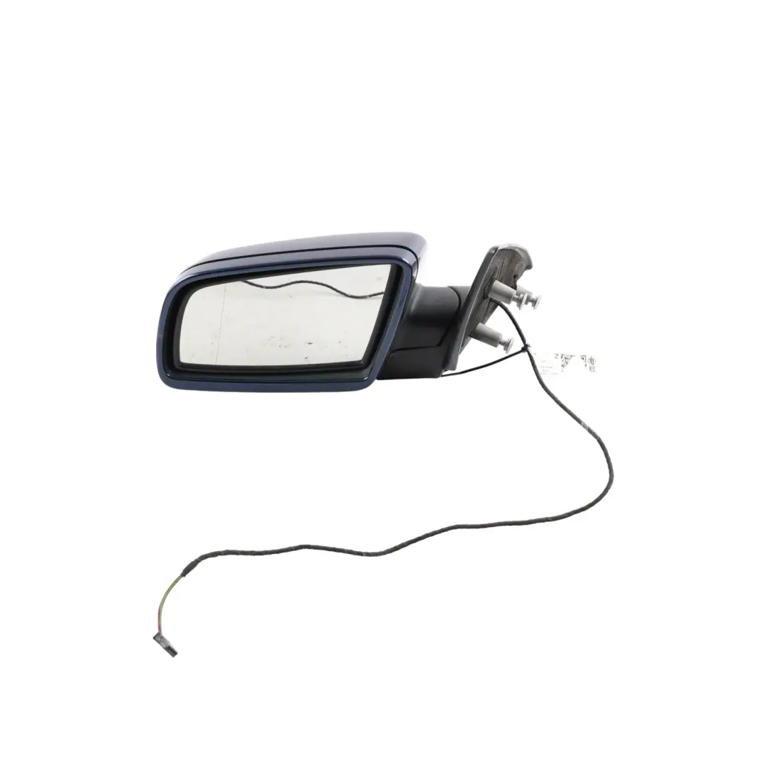 BMW E63 LCI E64 LCI Side View Wing Mirror Left N/S Le Mans Blau Metallic - 381 - SKU RHD-7189411-LMB - Part number 7189411