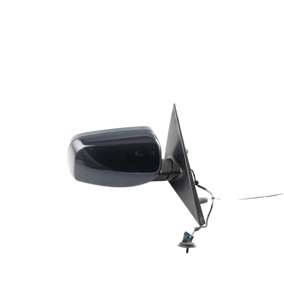BMW E60 E61 LCI Wing Mirror M Sport Right O/S High Gloss Black - SKU RHD-7189634-CAR3 - Part number 7189634