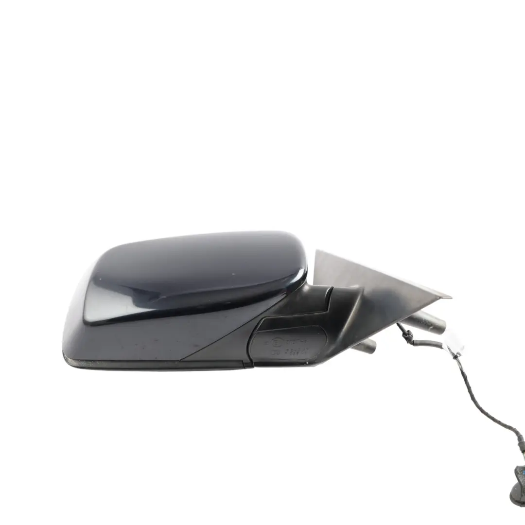 BMW E60 E61 LCI Wing Mirror M Sport Right O/S High Gloss Black - SKU RHD-7189634-CAR3 - Part number 7189634