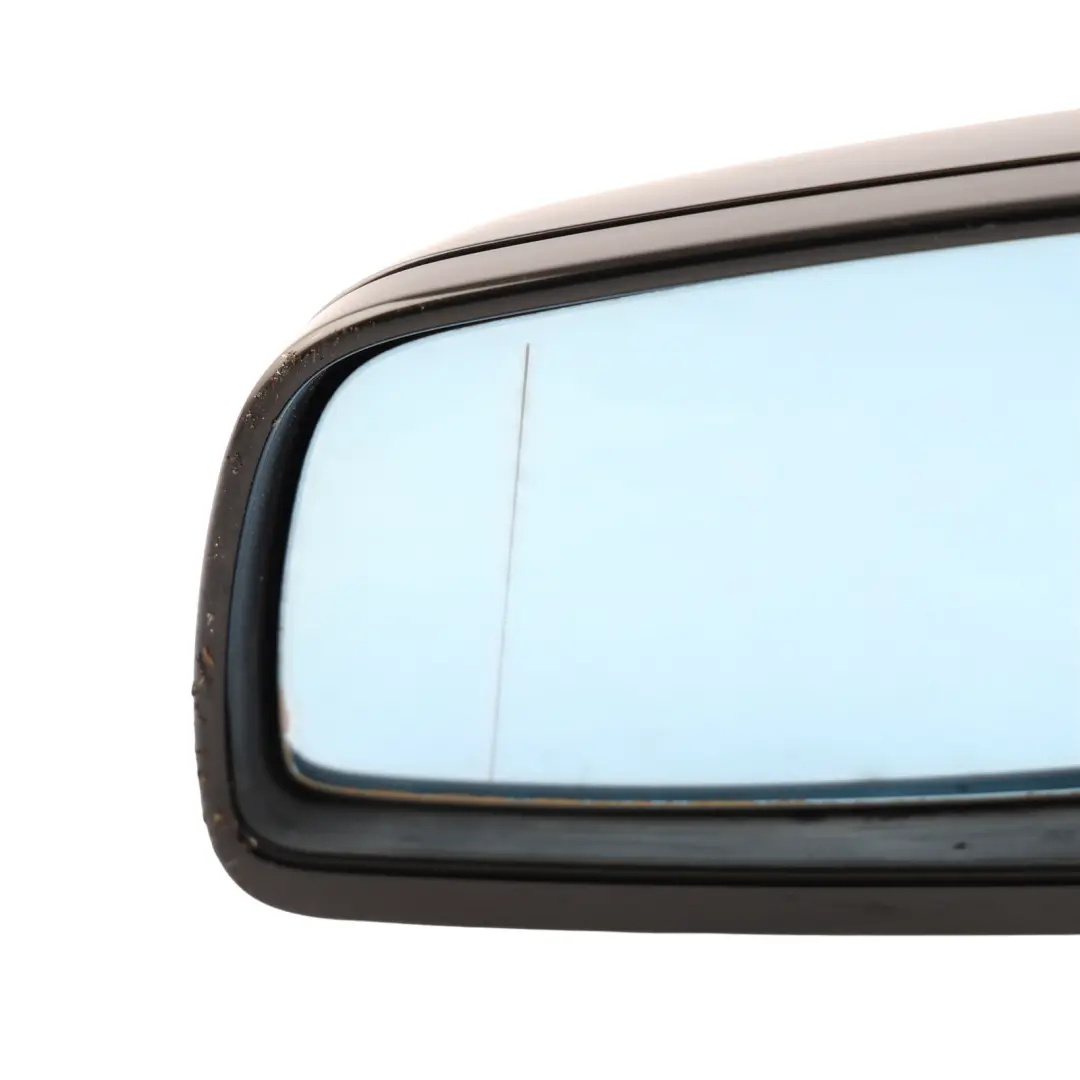 BMW 5 Series E60 E61 LCI M Sport Left Wing Mirror N/S High Gloss Carbon Black - SKU RHD-7189635-CAR - Part number 7189635