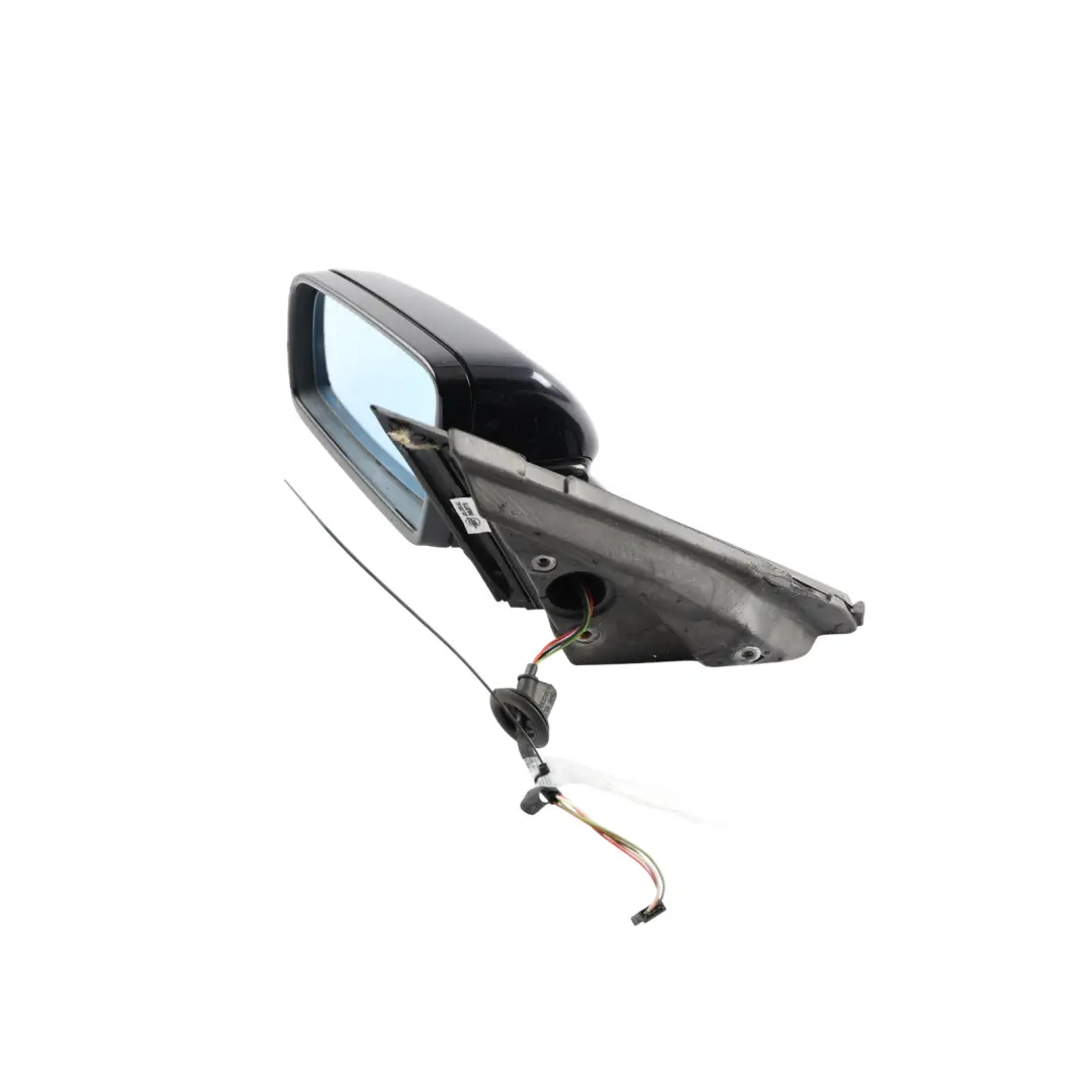Left Wing Mirror N/S High Gloss Carbon Black to BMW 5 Series E60 E61 LCI M Sport with Part number 7189635 BMW 5 Series E60 E61 LCI M Sport Left Wing Mirror N/S High Gloss Carbon Black - SKU RHD-7189635-CAR - Part number 7189635
