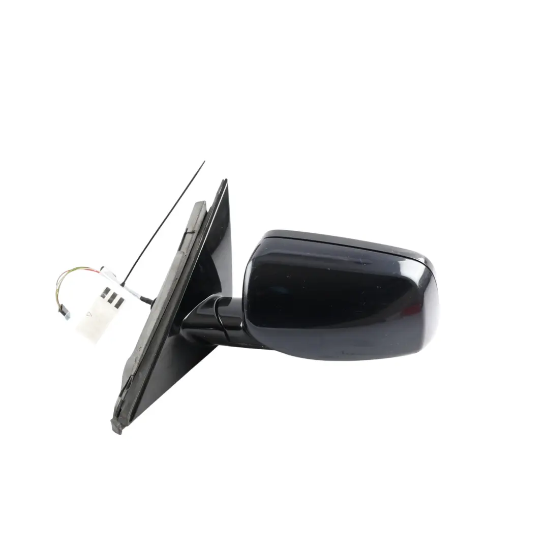 Left Wing Mirror N/S High Gloss Carbon Black to BMW 5 Series E60 E61 LCI M Sport with Part number 7189635 BMW 5 Series E60 E61 LCI M Sport Left Wing Mirror N/S High Gloss Carbon Black - SKU RHD-7189635-CAR - Part number 7189635