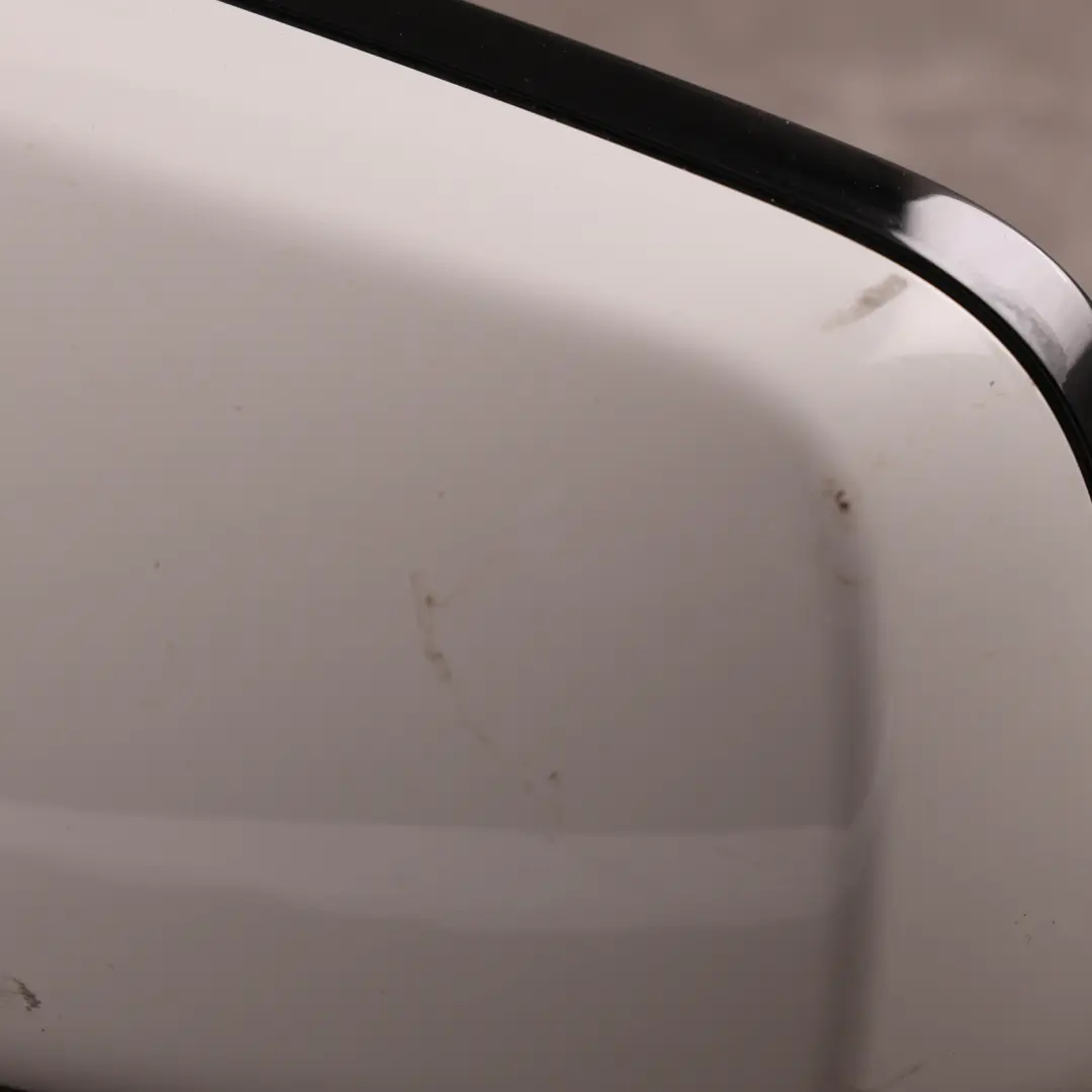 Side View Outer Wing Mirror Left N/S Alpinweiss 3 White-300 to BMW E60 E61 with Part number 7189655 BMW E60 E61 Side View Outer Wing Mirror Left N/S Alpinweiss 3 White-300 - SKU RHD-7189655-AW - Part number 7189655