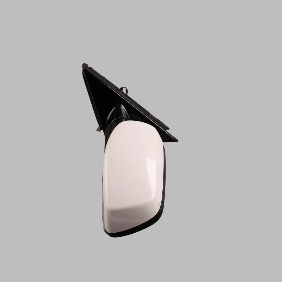 Side View Outer Wing Mirror Left N/S Alpinweiss 3 White-300 to BMW E60 E61 with Part number 7189655 BMW E60 E61 Side View Outer Wing Mirror Left N/S Alpinweiss 3 White-300 - SKU RHD-7189655-AW - Part number 7189655