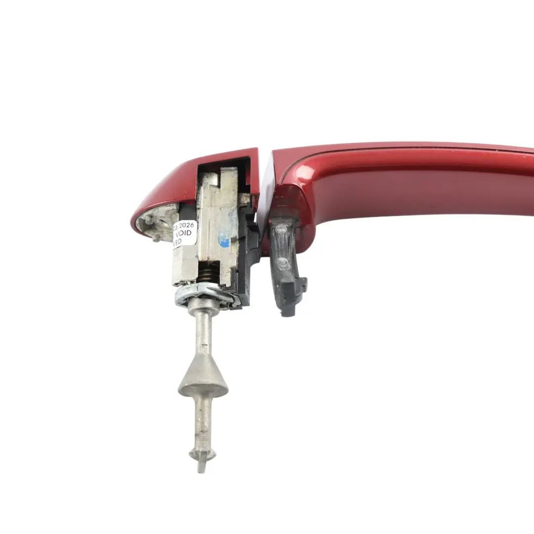 Door Grab Handle Right O/S Vermilionrot - A82 to BMW E81 E82 E87 E88 with Part number 7207552 BMW E81 E82 E87 E88 Door Grab Handle Right O/S Vermilionrot - A82 - SKU RHD-7207552-VER - Part number 7207552