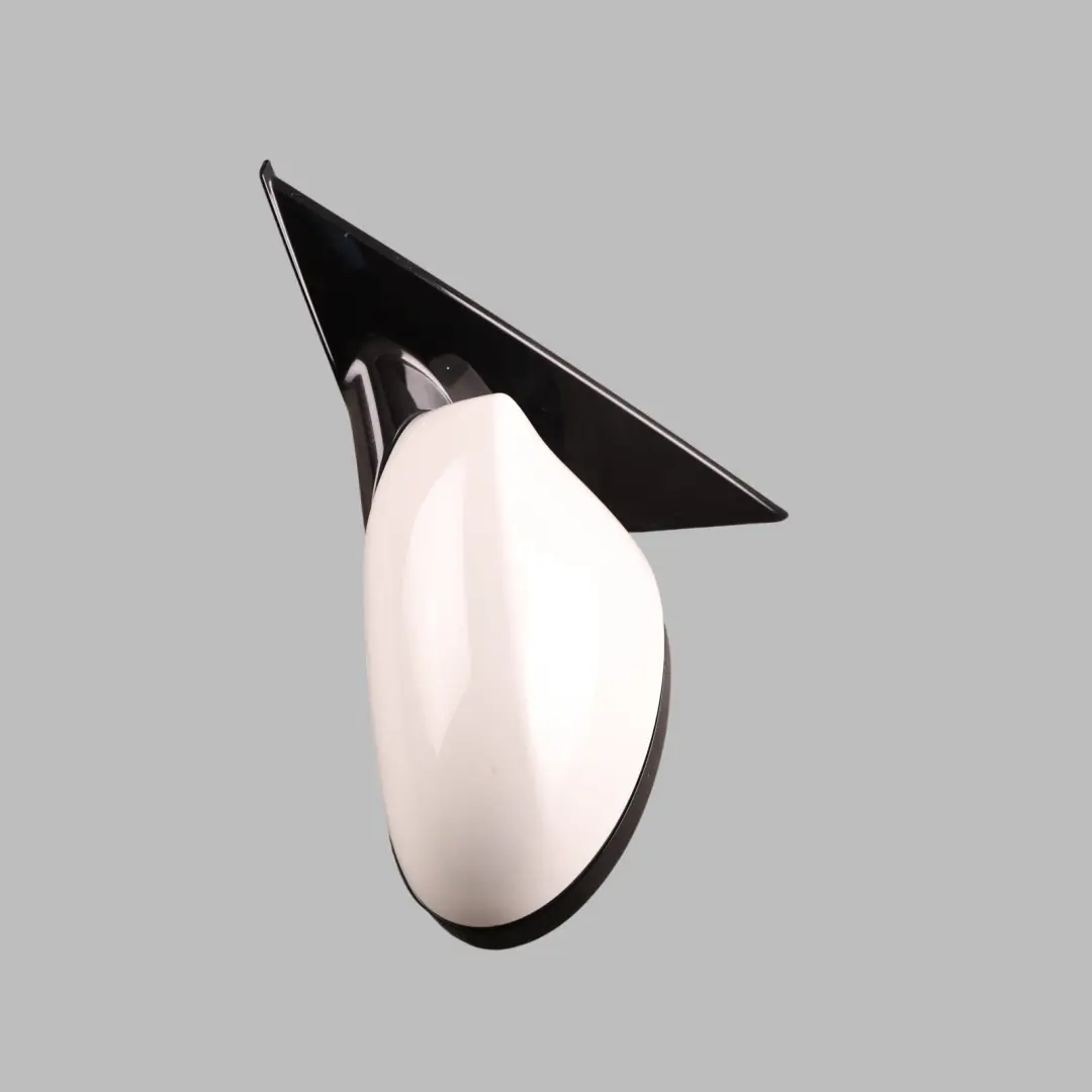 BMW E87 M Sport Wing Mirror Power Fold High Gloss Left N/S 3 Pins Alpinweiss 300 - SKU RHD-7234231-AW - Part number 7234231