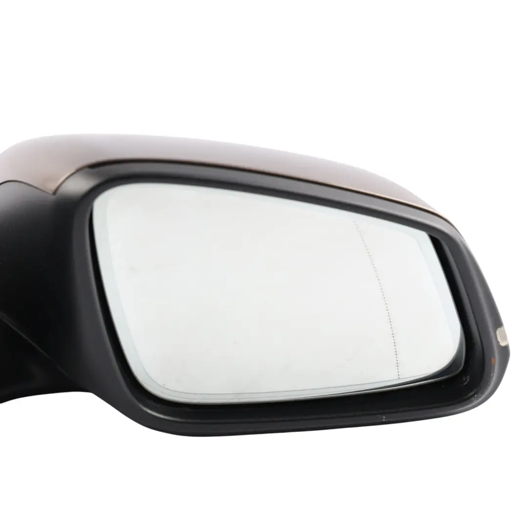 BMW F20 Wing Mirror Heated Auto Dip Right O/S Sparkling Bronze - B06 - SKU RHD-7242748-SPB - Part number 7242748