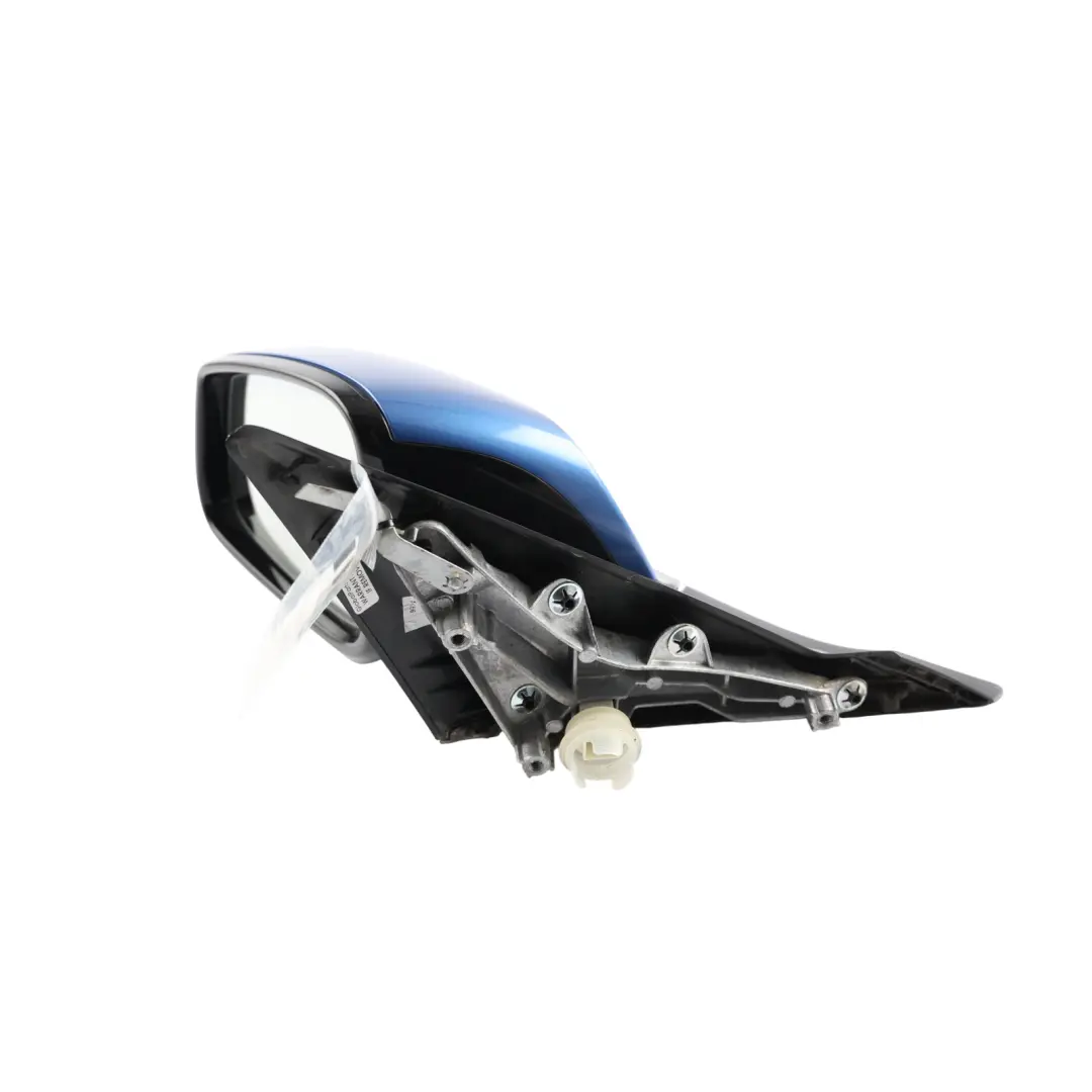 BMW 1 F20 Links Wing Mirror N/S High Gloss Auto Dip Estorilblau Estoril Blue - SKU RHD-7242823-EB - Part number 7242823