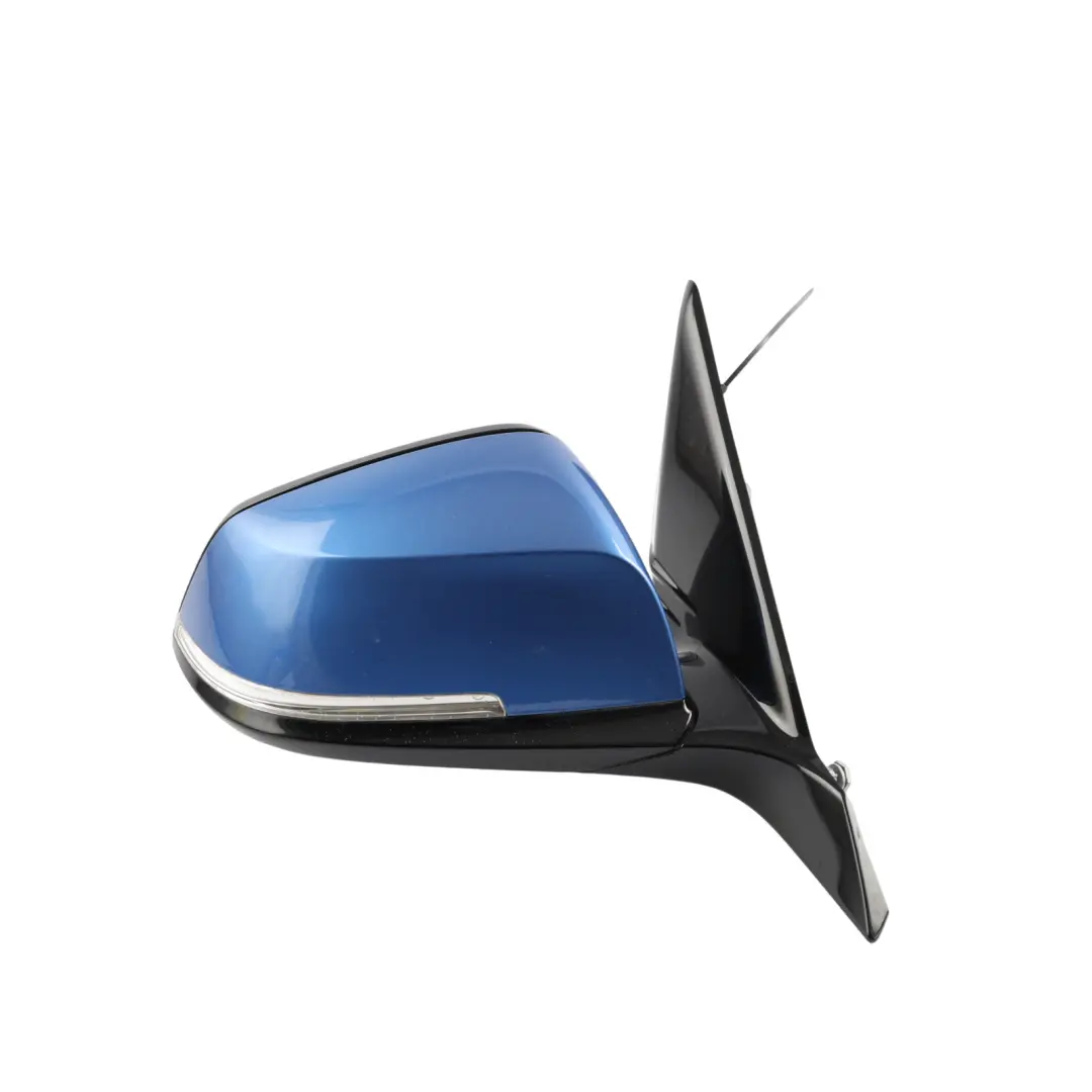Right Wing Mirror O/S High Gloss Auto Dip Estorilblau Estoril Blue to BMW 1 F20 with Part number 7242824 BMW 1 F20 Right Wing Mirror O/S High Gloss Auto Dip Estorilblau Estoril Blue - SKU RHD-7242824-EB - Part number 7242824