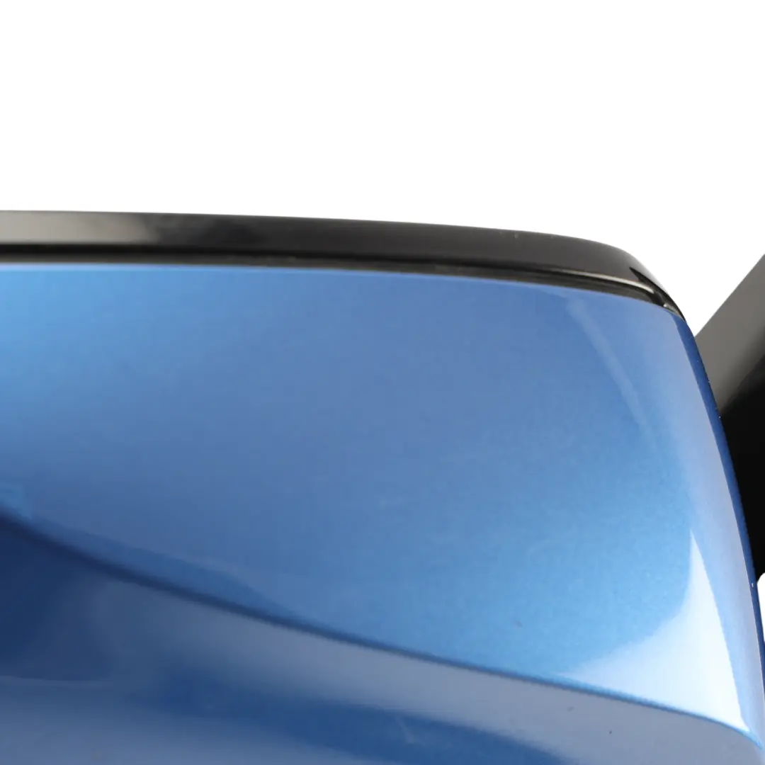 BMW 1 F20 Right Wing Mirror O/S High Gloss Auto Dip Estorilblau Estoril Blue - SKU RHD-7242824-EB - Part number 7242824
