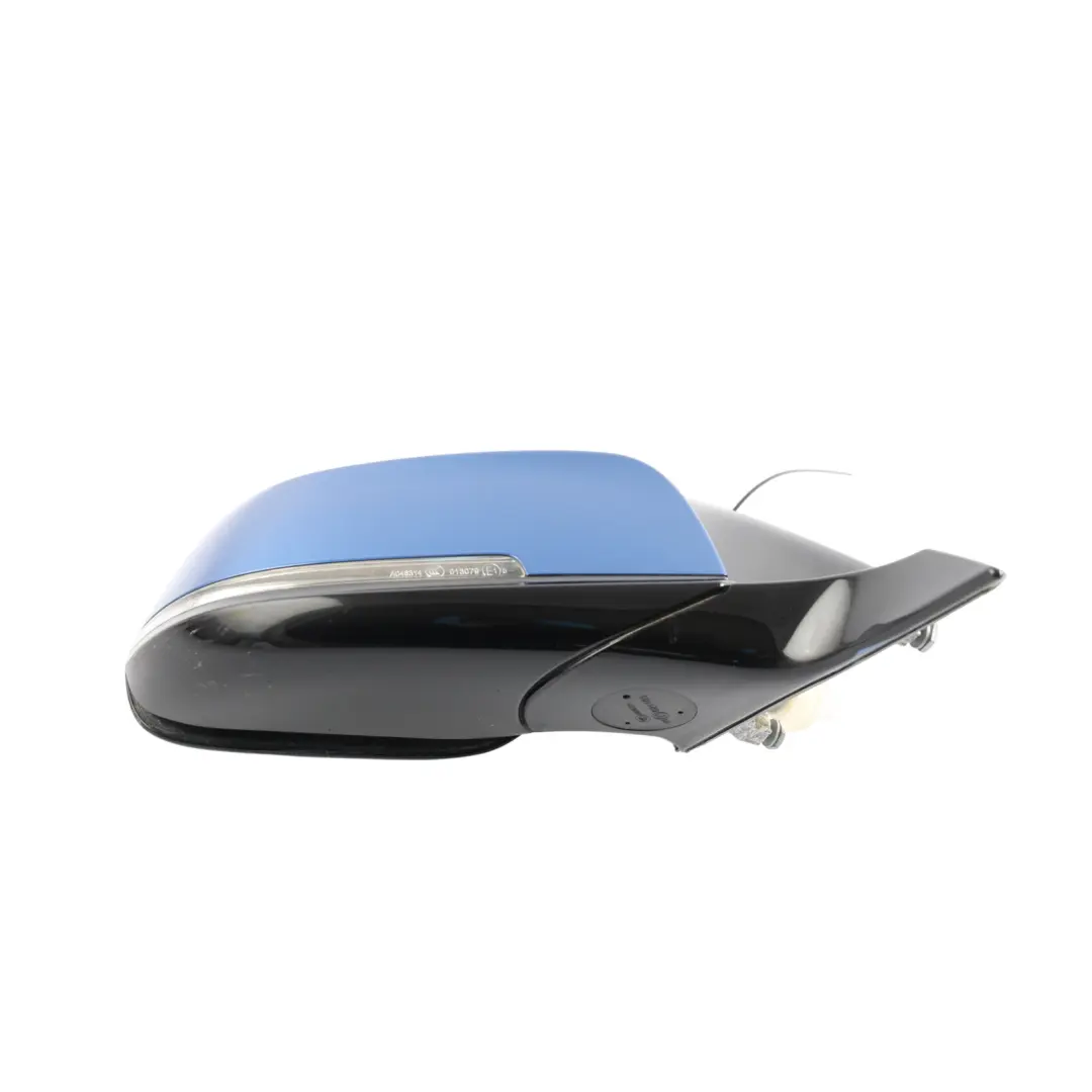 BMW 1 F20 Right Wing Mirror O/S High Gloss Auto Dip Estorilblau Estoril Blue - SKU RHD-7242824-EB - Part number 7242824