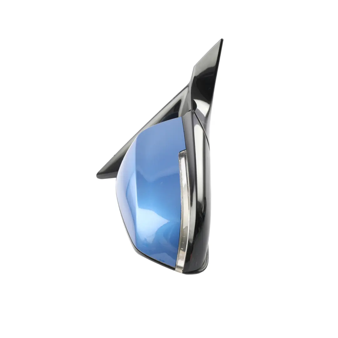 BMW 1 F20 Right Wing Mirror O/S High Gloss Auto Dip Estorilblau Estoril Blue - SKU RHD-7242824-EB - Part number 7242824