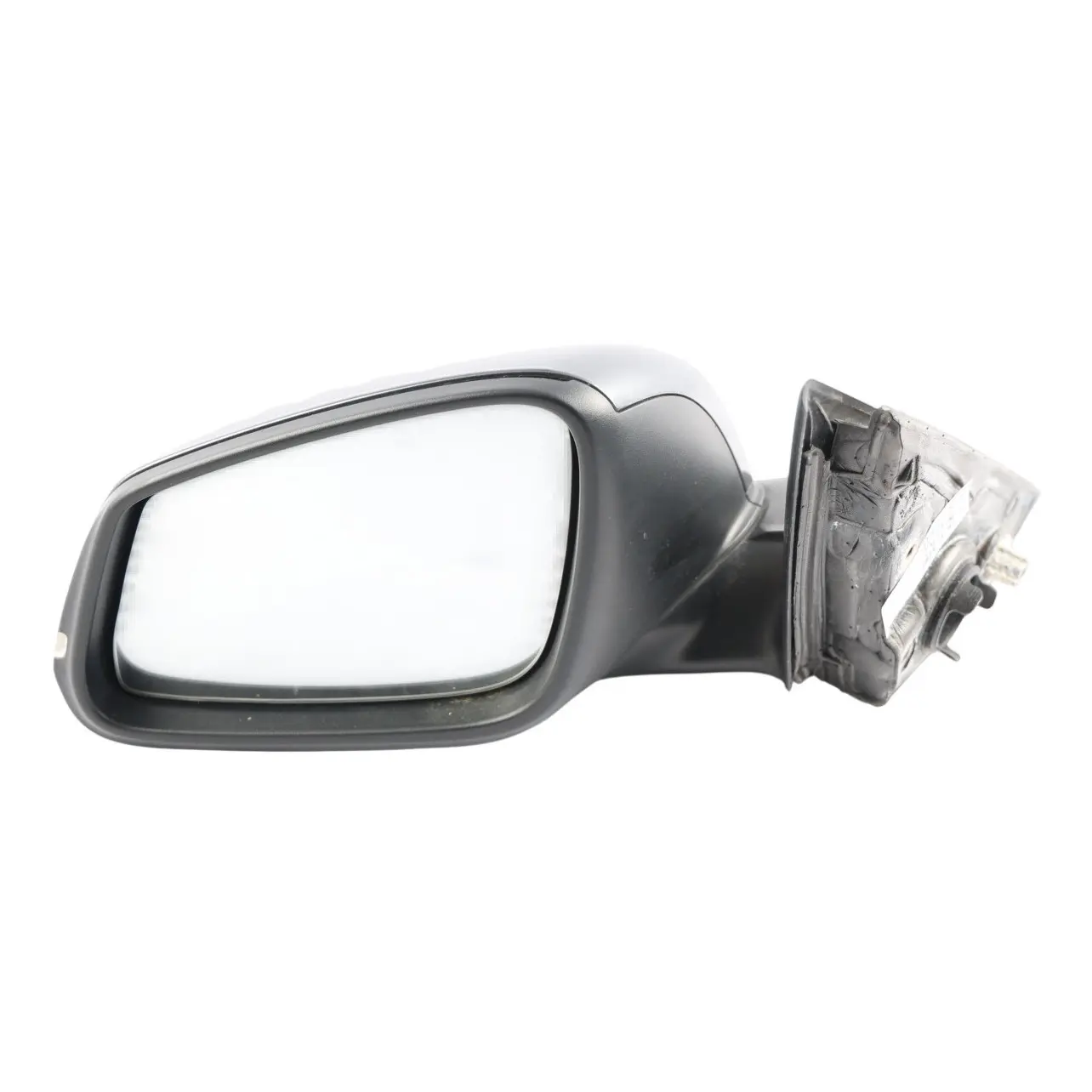 BMW F30 F31 Wing Mirror Heated Left Door N/S 6 Pins Mineral Grau Metallic - B39