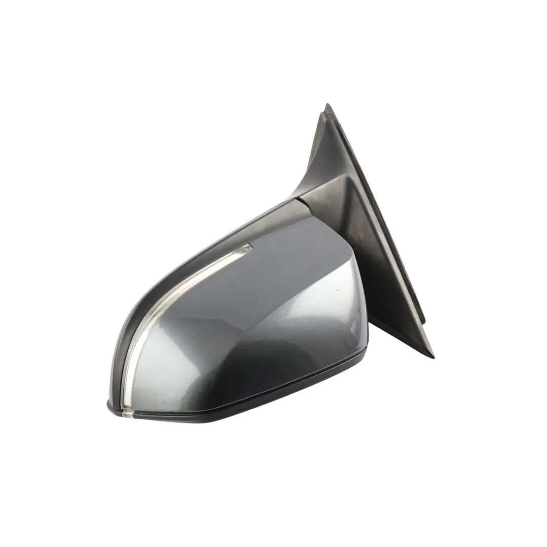 Wing Mirror Heated Left Door N/S 6 Pins Mineral Grau Metallic - B39 to BMW F30 F31 with Part number 7245093 BMW F30 F31 Wing Mirror Heated Left Door N/S 6 Pins Mineral Grau Metallic - B39 - SKU RHD-7245093-MG - Part number 7245093