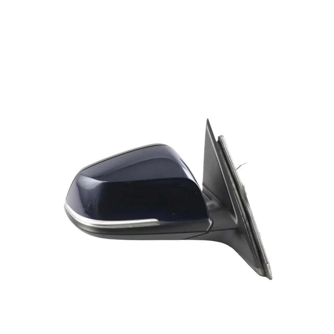 Wing Mirror BMW F30 F31 Heated Right O/S Imperial Brillant Blue - A89 6 Pins - SKU RHD-7245094-IBB - Part number 7245094