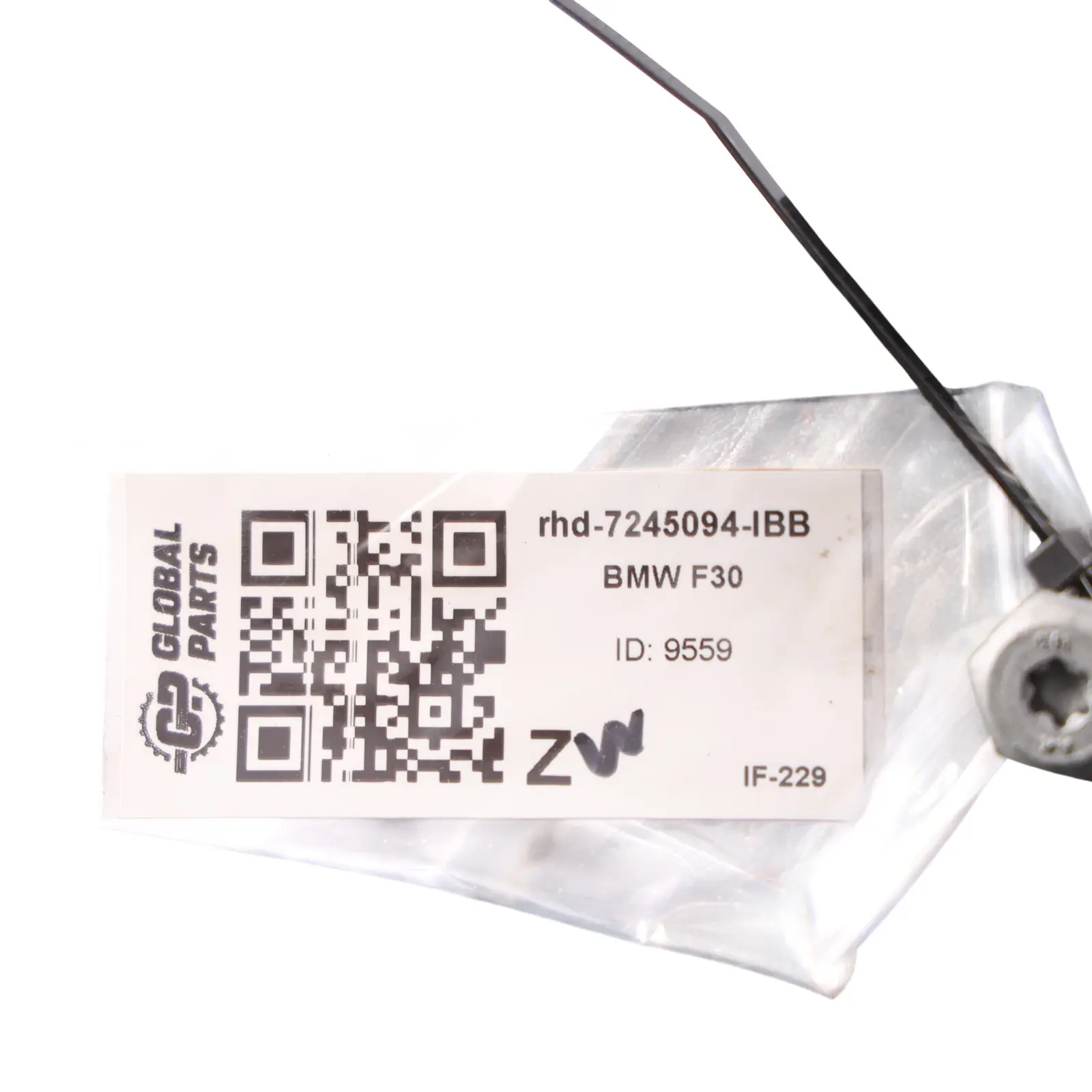 Wing Mirror BMW F30 F31 Heated Right O/S Imperial Brillant Blue - A89 6 Pins