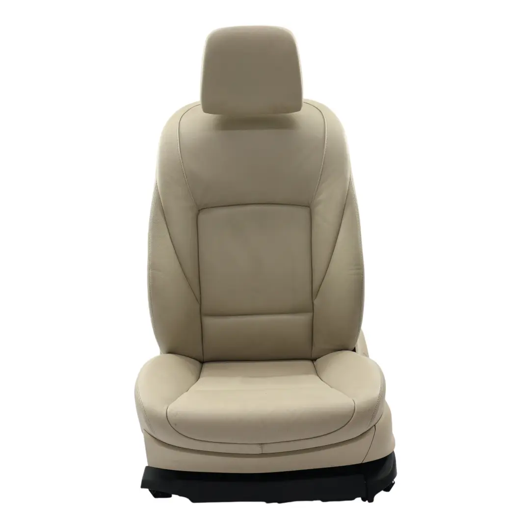 BMW F01 F10 F11 Comfort Front Seat Heated Memory Leather Dakota Oyster Left N/S - SKU RHD-7255067-1 - Part number 7255067
